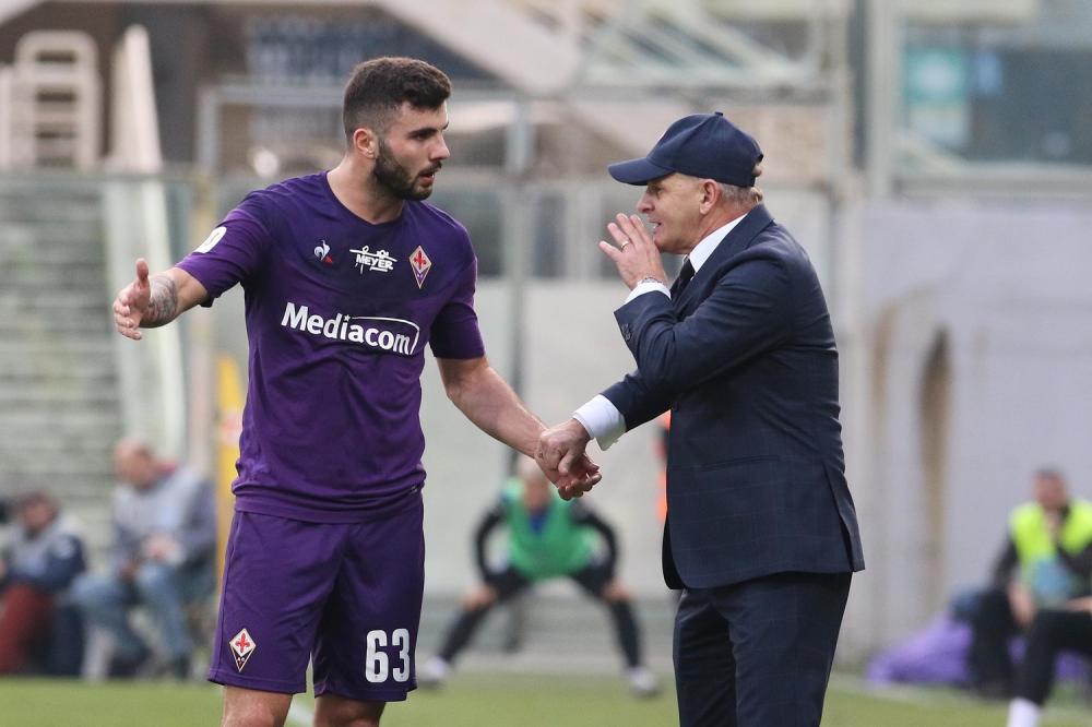 Cutrone a colloquio con Iachini