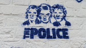 Murales dedicato ai Police ad Amsterdam