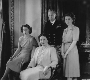 La royal family di Giorgio VI....