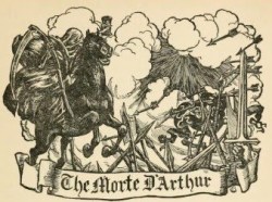 La Morte d’arthur, poema epico di Sir Thomas Malory che dette il via al ciclo arturiano