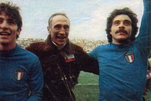 Con Enzo Bearzot e Franco Causio