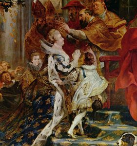 Il cardinale di Joyeuse incorona Maria de' Medici nel 1610, Peter Paul Rubens