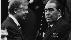 Jimmy Carter e Leonid Breznev