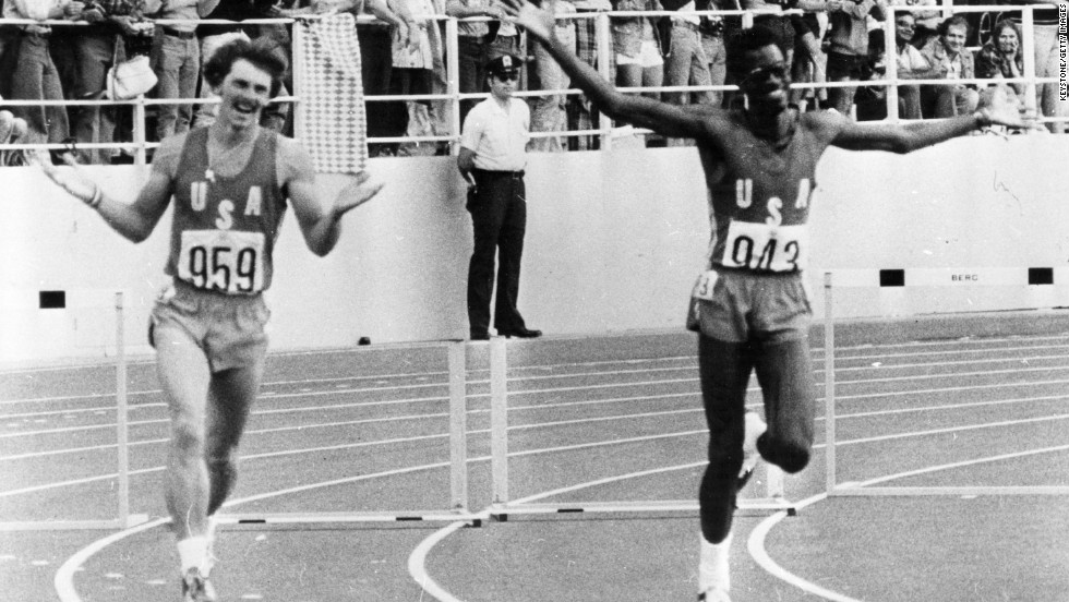 Lo statunitense Edwin Moses